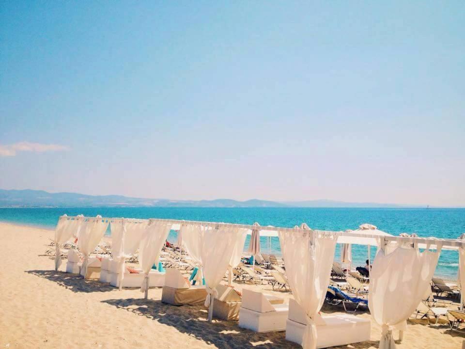Lagoon Beach House Néa Potídea Kültér fotó